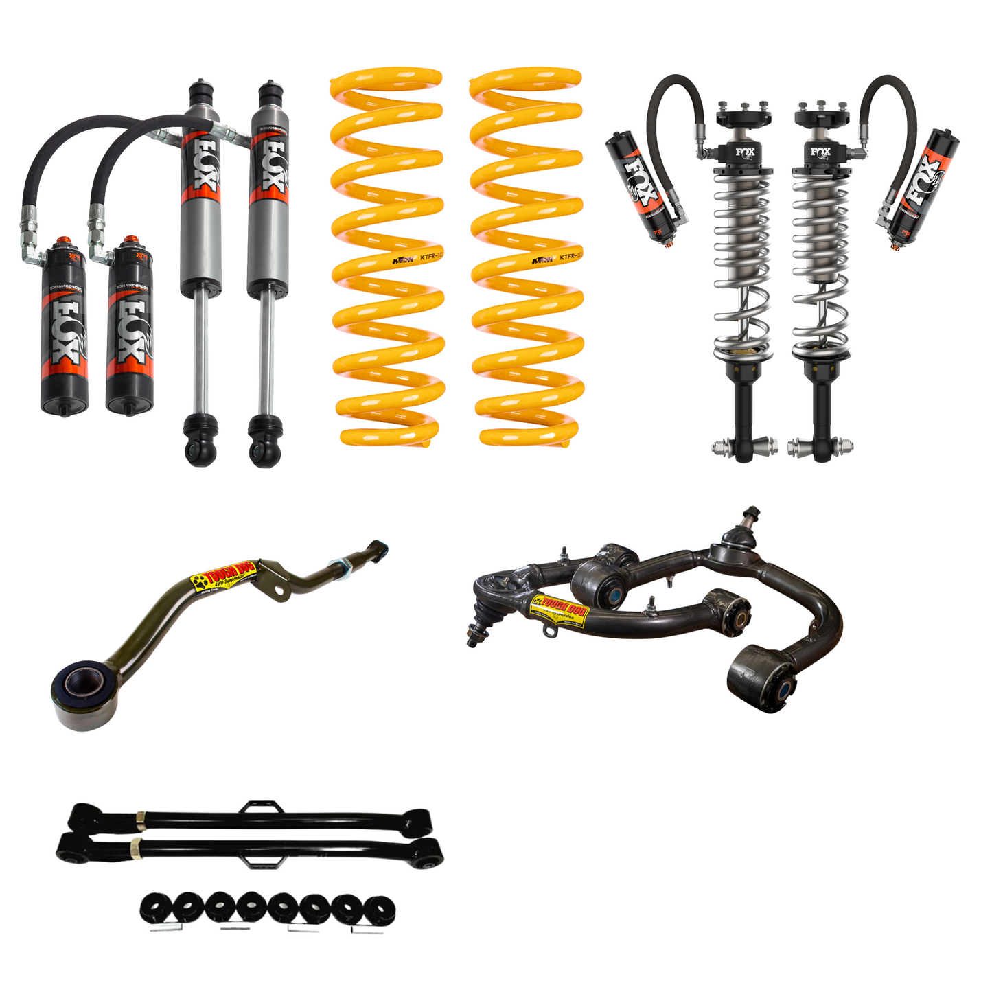 FOX 2.5 Remote Res Suspension Kit - Toyota Landcruiser 300 Series